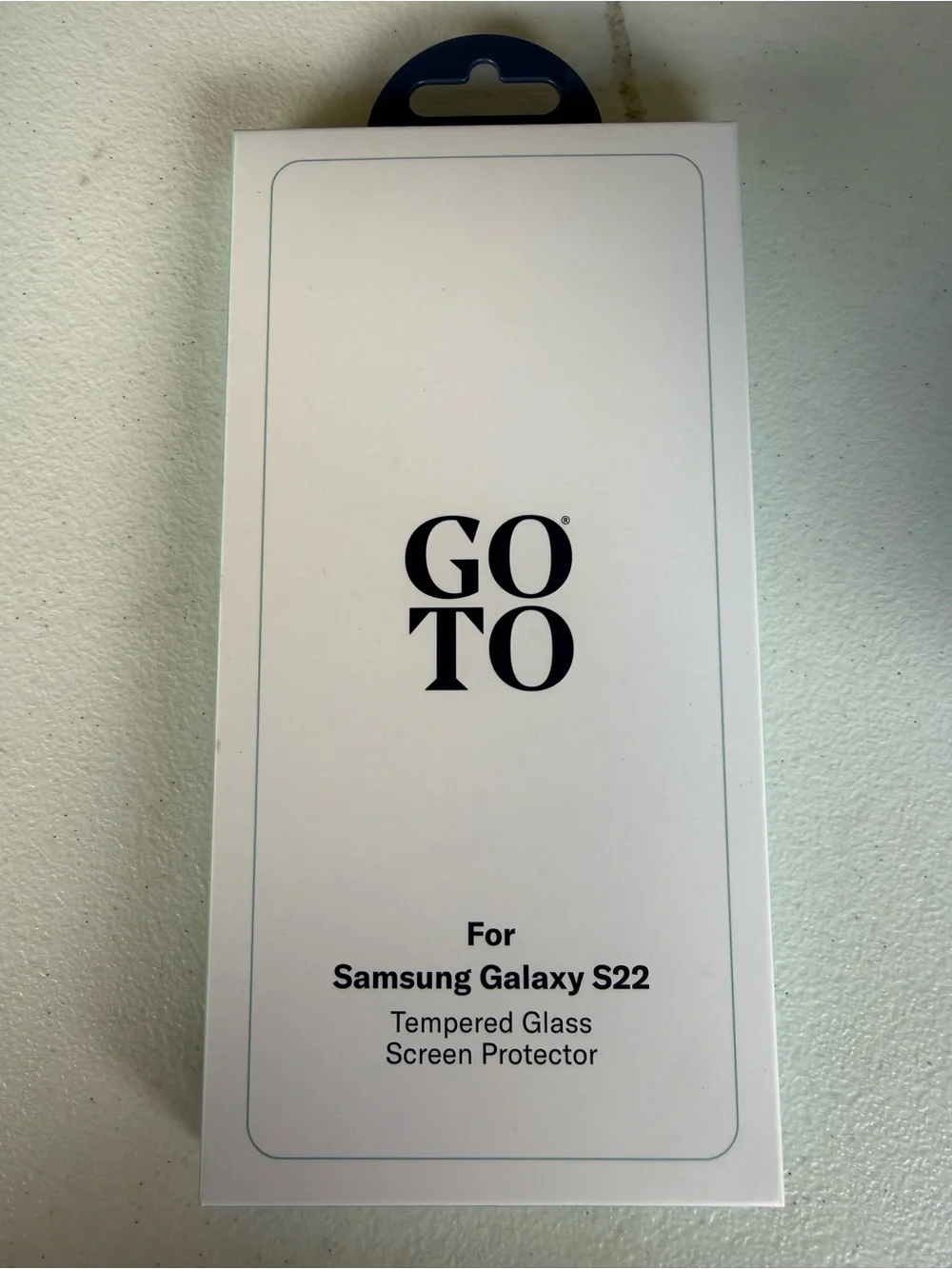 Go-To Tempered Glass Screen Protector for Samsung Galaxy S22 - White